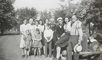 Ezra Ernest Spafford (1859-1949) Bertha Mae (Bliss) Spafford (1875-1953) Children, Grand Children, and Great Grand Children